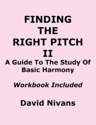 Kniha Finding the Right Pitch II David Nivans