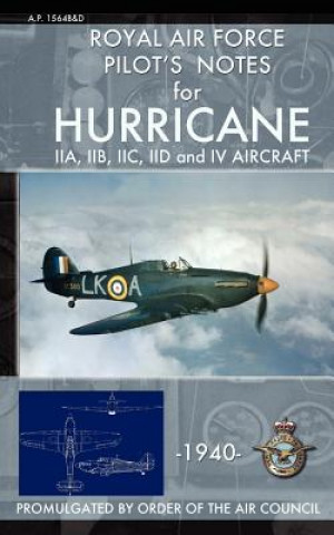 Carte Royal Air Force Pilot's Notes for Hurricane Royal Air Force