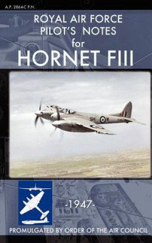Carte Royal Air Force Pilot's Notes for Hornet FIII Royal Air Force
