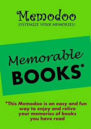 Livre Memodoo Memorable Books Memodoo