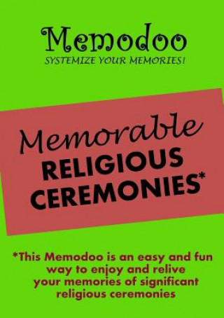 Carte Memodoo Memorable Religious Ceremonies Memodoo