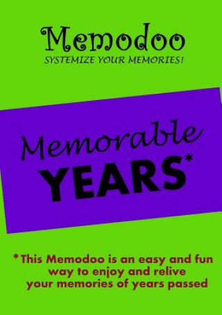 Книга Memodoo Memorable Years Memodoo