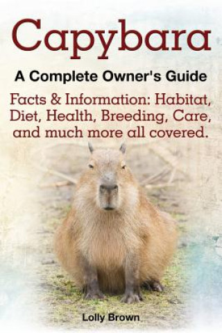 Könyv Capybara. Facts & Information Lolly Brown