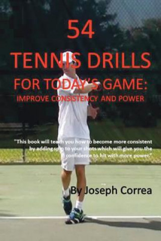 Könyv 54 Tennis Drills for Today's Game Joseph Correa
