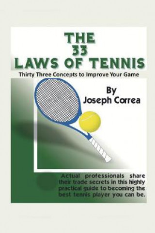 Książka 33 Laws of Tennis Joseph Correa