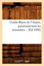 Carte Guide-Bijou de l'Anjou, Paraissant Tous Les Trimestres (Ed.1890) Sans Auteur