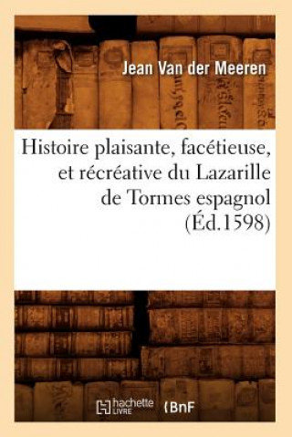 Książka Histoire Plaisante, Facetieuse, Et Recreative Du Lazarille de Tormes Espagnol (Ed.1598) Sans Auteur