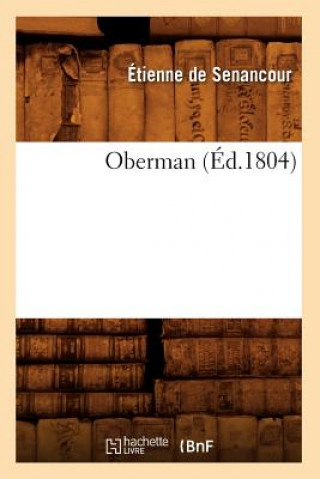 Carte Oberman (Ed.1804) Etienne Pivert De Senancour