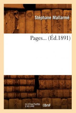 Knjiga Pages (Ed.1891) Stéphane Mallarmé