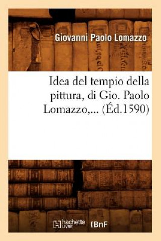 Knjiga Idea del Tempio Della Pittura, Di Gio (Ed.1590) Giovanni Paolo Lomazzo