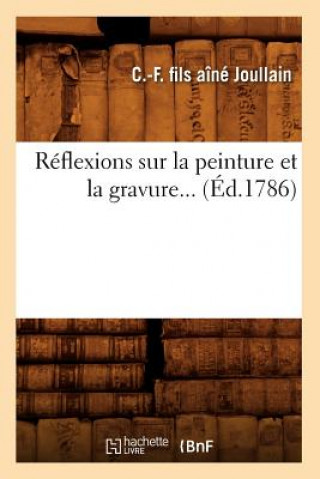 Kniha Reflexions Sur La Peinture Et La Gravure (Ed.1786) C F Fils Aine Joullain