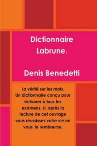Βιβλίο Dictionnaire Labrune Denis Benedetti