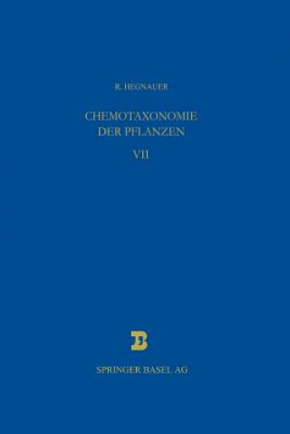 Книга Chemotaxonomie Der Pflanzen R Hegnauer