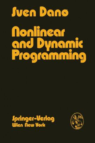 Knjiga Nonlinear and Dynamic Programming Sven Dano