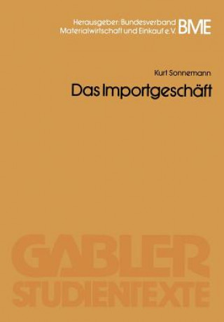 Книга Importgeschaft Kurt Sonnemann