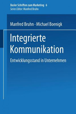 Kniha Integrierte Kommunikation Michael Boenigk