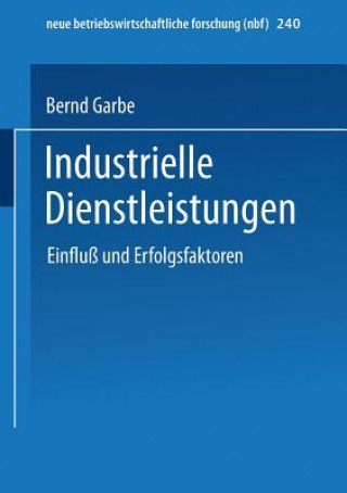 Книга Industrielle Dienstleistungen Bernd Garbe