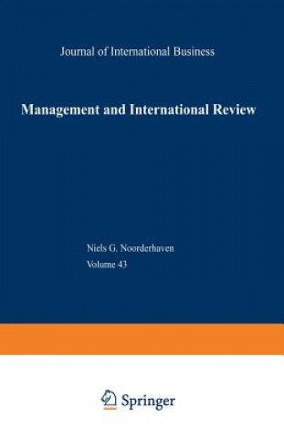 Kniha Management and International Review Raj Aggarwal