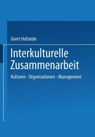 Buch Interkulturelle Zusammenarbeit Dr Geert (Tilburg University) Hofstede