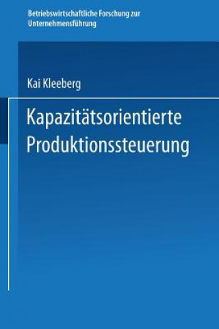 Carte Kapazitatsorientierte Produktionssteuerung Kai Kleeberg