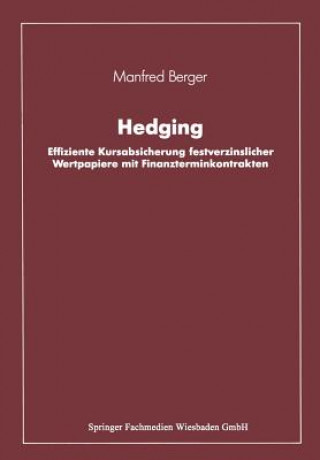 Książka Hedging Berger