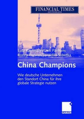Kniha China Champions Benedikt Sobotka