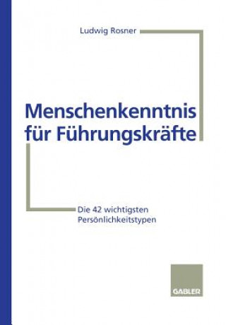 Книга Menschenkenntnis Fur Fuhrungskrafte 