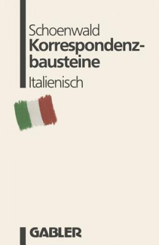 Książka Korrespondenzbausteine Italienisch Ulrich Schoenwald