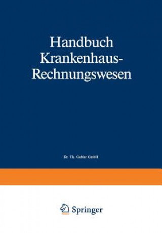 Kniha Handbuch Krankenhaus-Rechnungswesen Siegfried Eichhorn