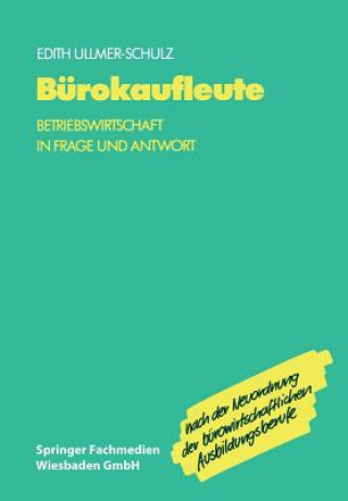 Buch Burokaufleute Edith Ullmer-Schulz