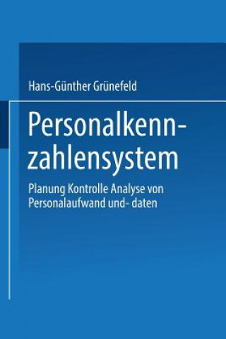 Kniha Personalkennzahlensystem Hans-Gunther Grunefeld