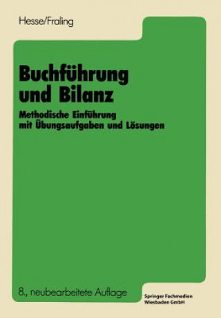 Książka Buchfuhrung und Bilanz Rolf Fraling