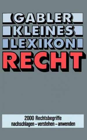 Книга Gabler Kleines Lexikon Recht Doris Evelbauer