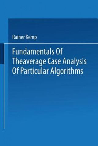 Książka Fundamentals of the Average Case Analysis of Particular Algorithms Kemp