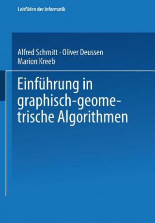 Książka Einfuhrung in Graphisch-Geometrische Algorithmen Marion Kreeb