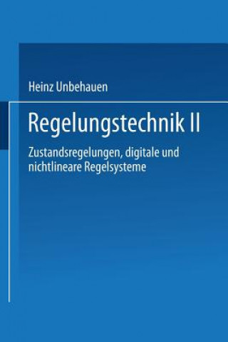 Książka Regelungstechnik II Heinz Unbehauen