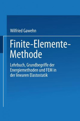 Knjiga Finite-Elemente-Methode Wilfried Gawehn
