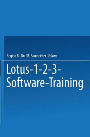 Kniha Lotus 1-2-3 Software Training Detlef Krusekopf