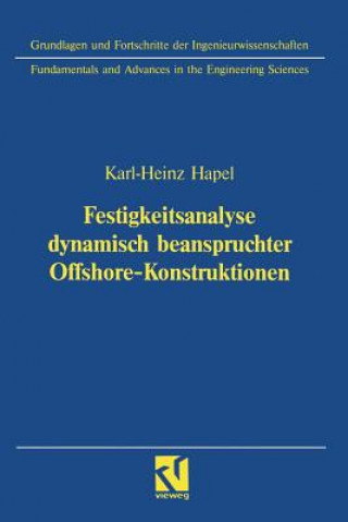 Kniha Festigkeitsanalyse Dynamisch Beanspruchter Offshore-Konstruktionen Karl-Heinz Hapel