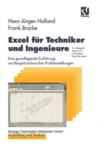 Knjiga Excel Fur Techniker Und Ingenieure Hans-Jurgen Holland