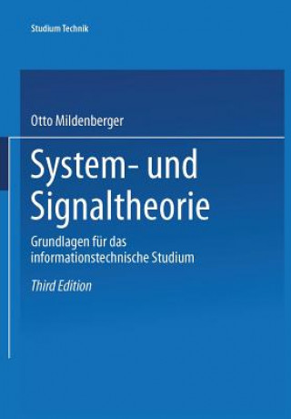 Könyv System- Und Signaltheorie Otto Mildenberger