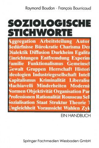 Książka Soziologische Stichworte Francois Bourricaud