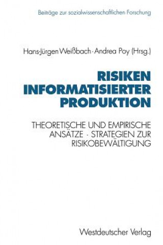 Kniha Risiken Informatisierter Produktion Andrea Poy