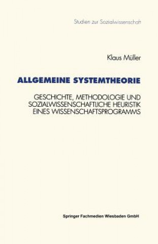 Kniha Allgemeine Systemtheorie Klaus Muller