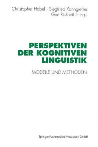 Carte Perspektiven Der Kognitiven Linguistik Christopher Habel