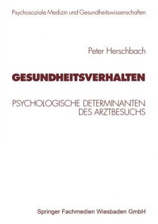 Book Gesundheitsverhalten Peter Herschbach