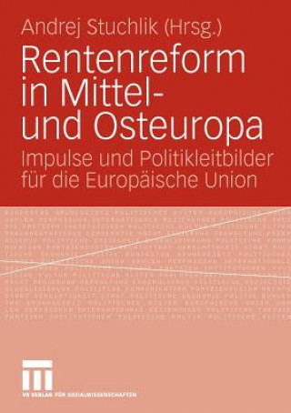 Knjiga Rentenreform in Mittel- Und Osteuropa Andrej Stuchlik