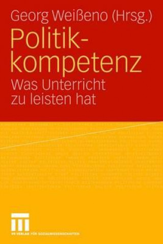 Book Politikkompetenz Georg Weißeno