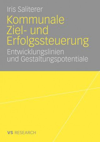 Könyv Kommunale Ziel- Und Erfolgssteuerung Iris Saliterer