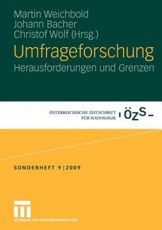 Könyv Umfrageforschung Martin Weichbold